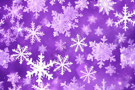 紫色雪花纹理背景图片