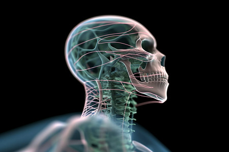 X射线透视身体骨架图片