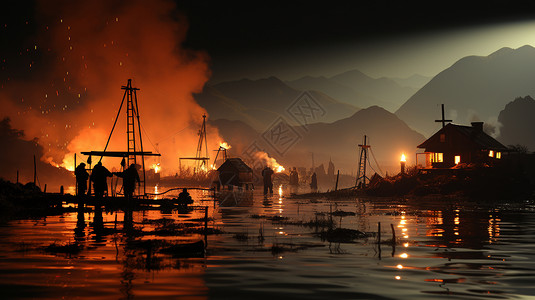 鱼虾贝智利的地热虾养殖场设计图片