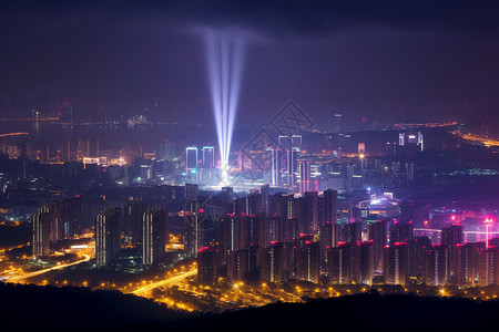 夜景天际线图片