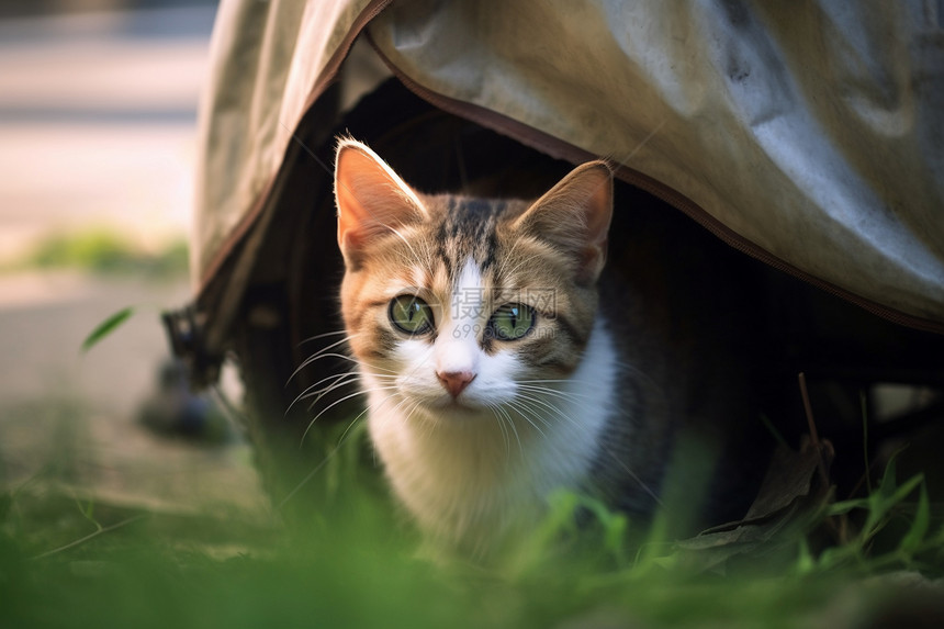 一只可爱的小猫图片