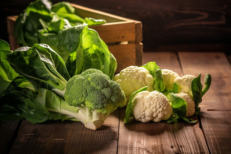 营养丰富的蔬菜背景图片