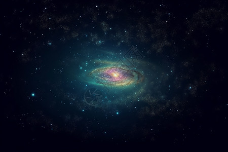 自然浩瀚星系宇宙星空背景设计图片