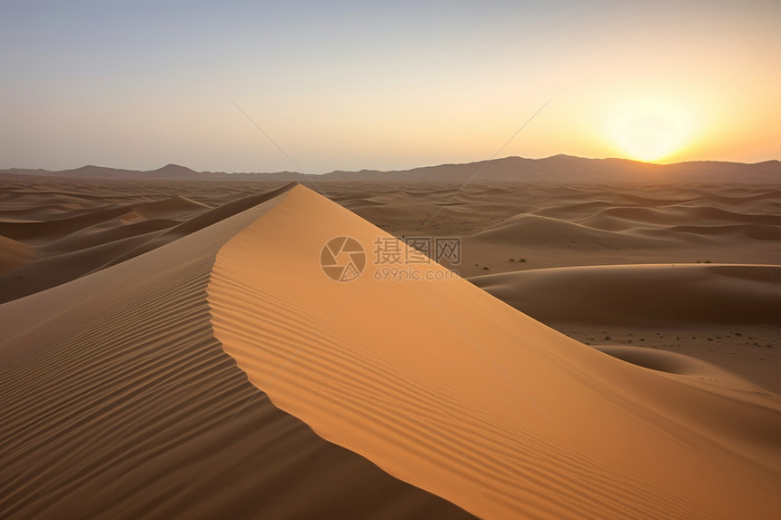 壮观的阿拉伯沙漠图片