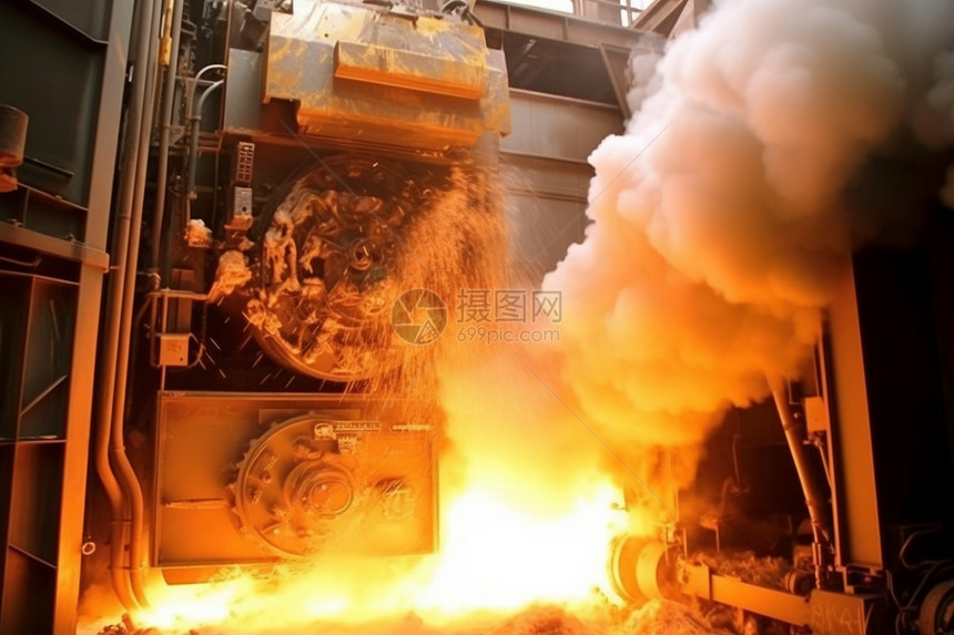 工业废物燃烧炉图片