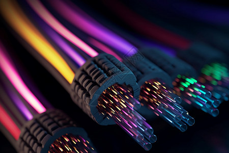 血橙布线时尚互联网们光纤电缆设计图片