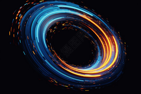 动态曲线创意元素动态粒子背景设计图片