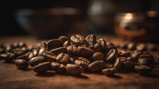 咖啡豆植物图片