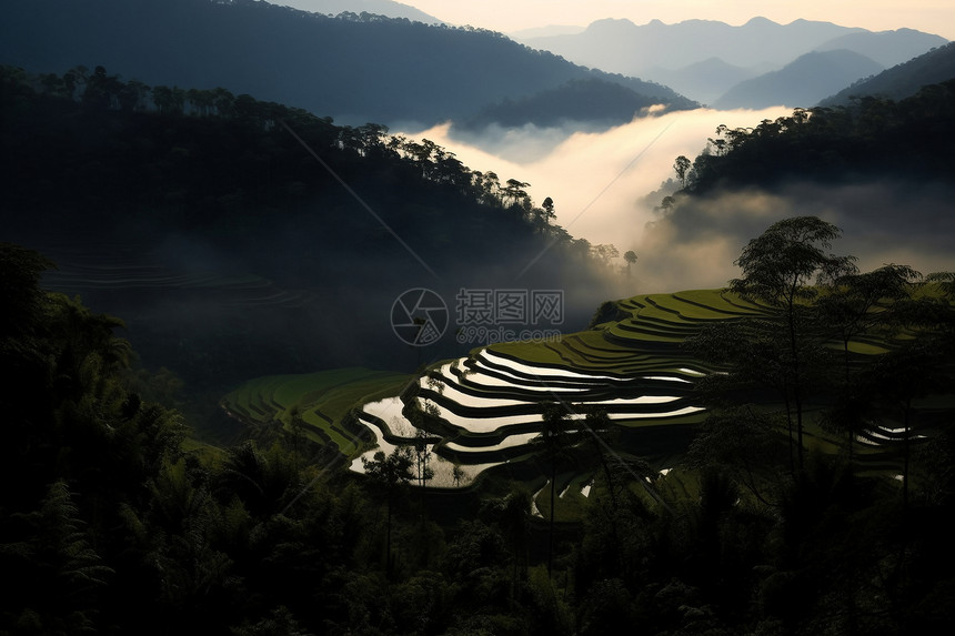 恬静的乡村图片