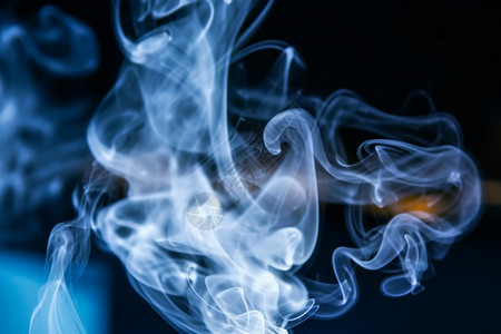 烟雾气朦胧分散的烟雾设计图片
