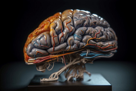 3D大脑模型图片