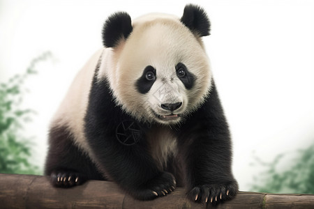 自由自在的熊猫图片