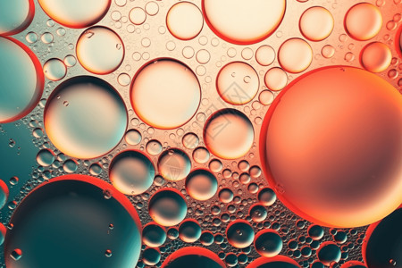 抽象质感气泡纹理背景图片