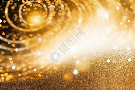 闪烁金色粒子闪烁的金光设计图片