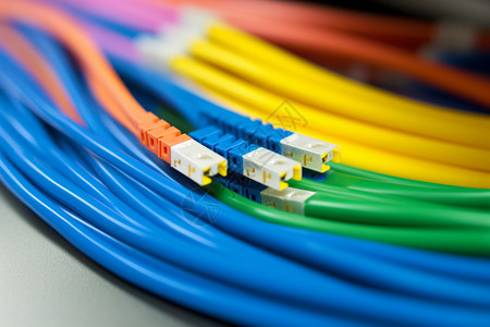 光纤电缆网络高清图片