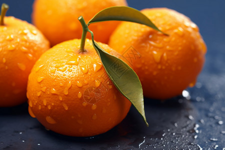 多汁橘子新鲜的沃柑背景