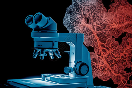光学仪器非常精细的显微镜设计图片