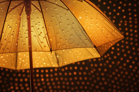 一把雨伞的特写图片