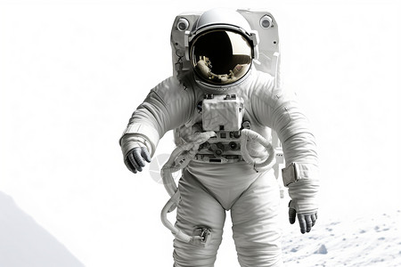 穿着太空服的宇航员图片