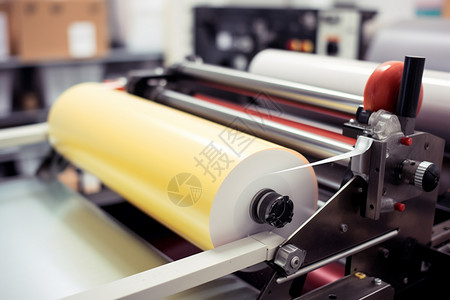 胶带生产印刷材料的设备背景