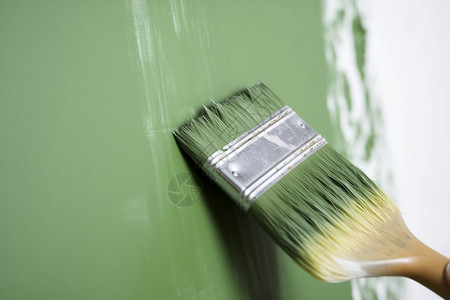 房屋粉刷的油漆背景图片