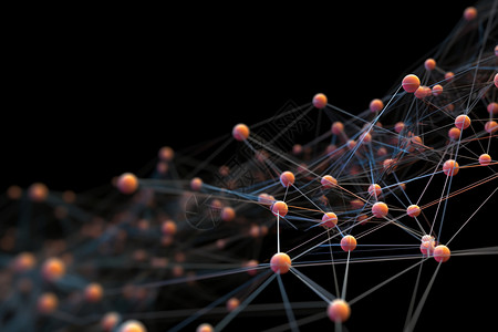 神经元素互联网的交织设计图片