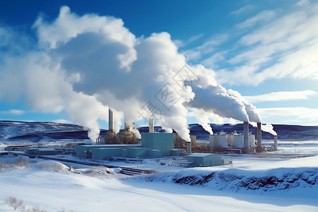 地热能工业工厂图片