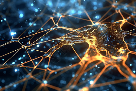 网络神经神经网络图人工智能设计图片