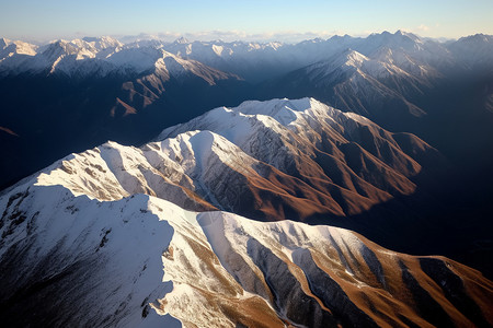 高原雪山图片