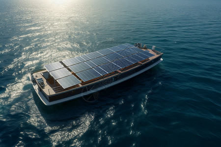 水上太阳能电池板图片