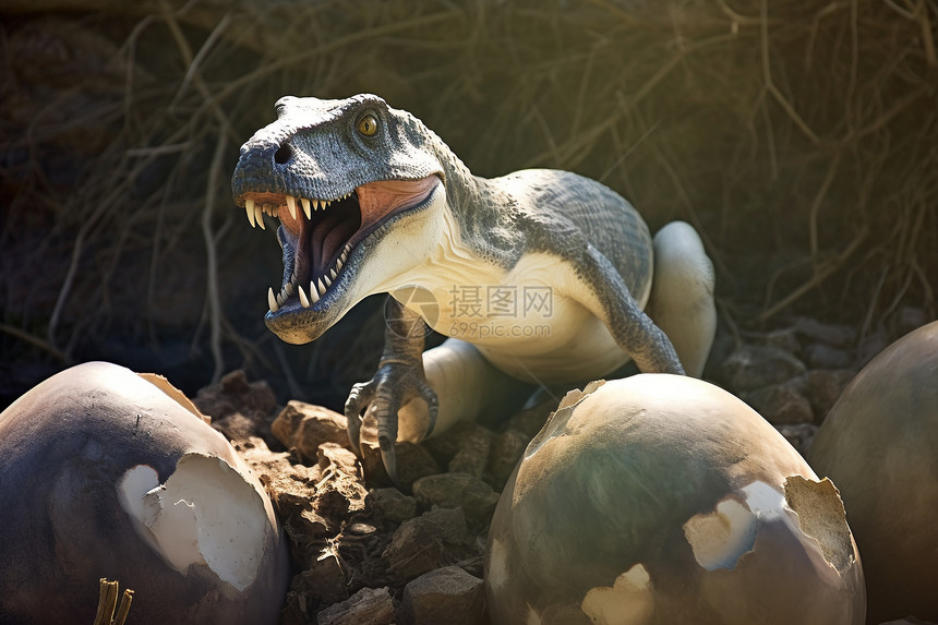 新生恐龙幼崽图片