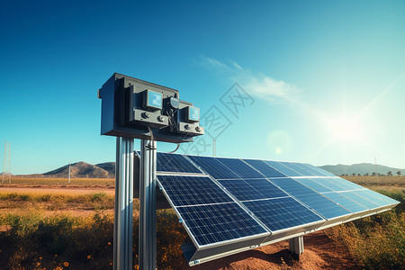 太阳能电池板图片