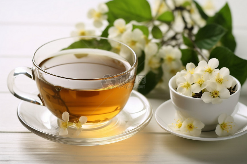 花茶饮料图片