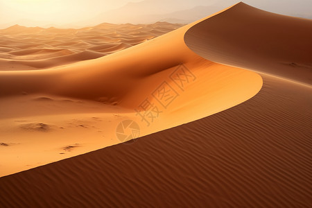 户外沙丘沙漠波浪图片
