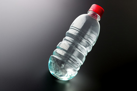透明塑料瓶背景图片