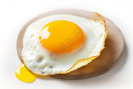 新鲜的煎鸡蛋图片