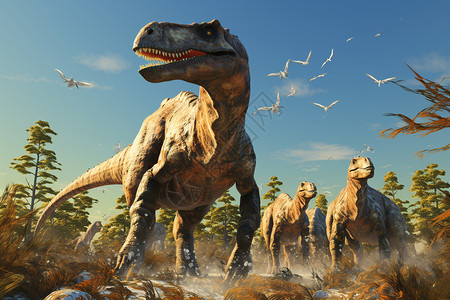 侏罗纪恐龙爬行动物翼龙设计图片
