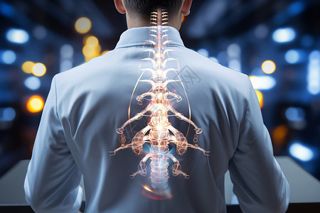 医疗脊柱神经诊断高清图片