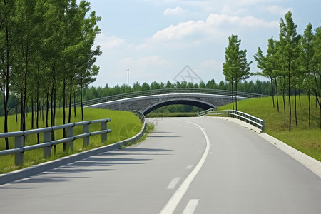 乡村道路背景图片