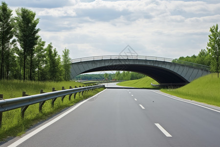 公路基础设施沥青公路背景