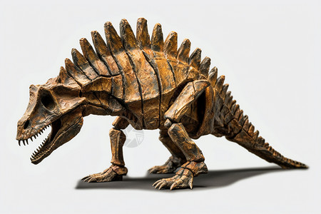 完整恐龙化石恐龙化石模型设计图片