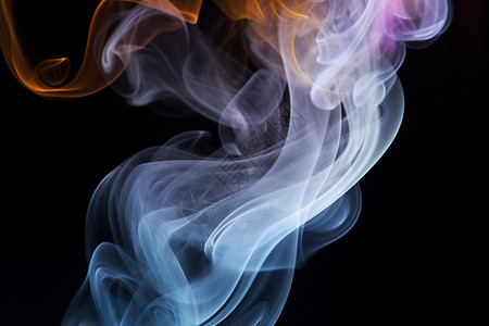 约塞米蒂烟熏的生疼的烟雾设计图片