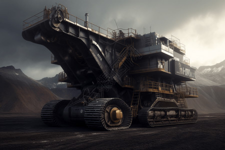 采煤的采煤机械图片