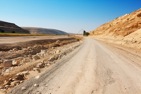 自然荒野道路图片