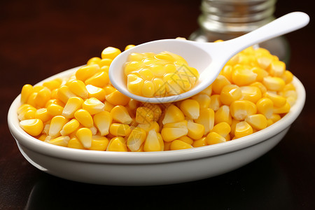 一碗玉米粒图片