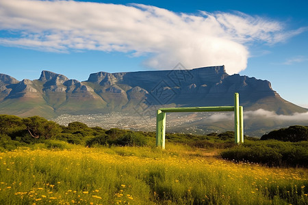 南非的天空曼德拉基高清图片