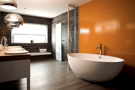 现代浴室装饰图片