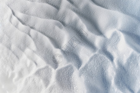 雪结晶白色雪花纹理背景