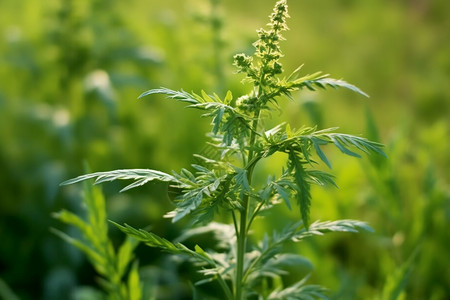 草籽野外的植物背景