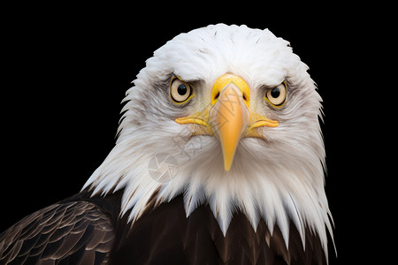 警惕的猎鹰猎鹰肖像高清图片